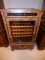 NEW GORGEUS GENUINE LEATHER WINE CABINET BY ANCORA