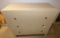 ALL OFF-WHITE 3 DRAWER DESIGNER COMMODE