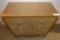 NEW GOLD & SILVER 3-DRAWER COMMODE