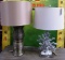 (2) DESIGNER LAMPS FROM WMC