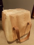 NEW GORGEOUS SOLID WOOD STOOL BY ANCORA