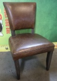 NEW BROWN SIDE CHAIR FROM WMC