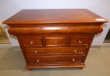 NEW GORGEOUS 5 DRAWER MAHOGANY CHEST