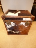 GORGEOUS GENUINE COW FUR CABINET BY ANCORA