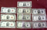 US PAPER CURRENCY COLLECTION $25.00 FACE