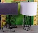 LOT OF 2 NEW DESIGNER LAMPS - STEIN WORLD