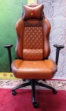 MODERN DESIGN OFFICE LEATHER CHAIR  -BROWN