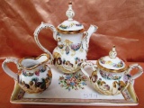 PORCELAIN TEA SET - MADE IN ITALY