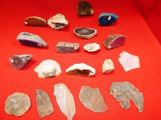 LOT OF ASSORTED GEODES