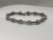 14KT WHITE GOLD DIAMOND BRACELET