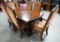 GORGEOUS FORMAL DINING SET (TABLE & 6 CHAIRS)