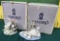 TWO LLADRO FIGURINES DUCK & SWAN W/ BOXES