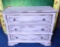 NEW DESIGNER WMC SHABBY CHIC 3 DRAWER CHEST (299.00)