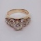 14KT YELLOW GOLD DIAMOND RING