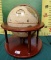 DECORATIVE REVOLVING WORLD GLOBE ON STAND