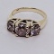 14KT YELLOW GOLD DIAMOND RING