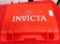 RED INVICTA WATCH STORAGE CARRYING BOX