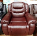 NIB SMOOTH BROWN RECLINER