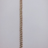 10KT YELLOW GOLD DIAMOND BRACELET