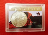 1889 SILVER MORGAN DOLLAR IN PRESENTATION CASE