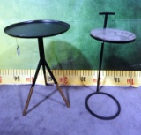 PAIR OF NEW DESIGNER END TABLES (153.00)