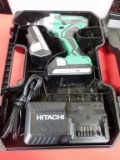 HITACHI CORDLESS DRILL WITH CHAGER & EXTRA BATTERY