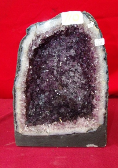 12" TALL AMETHYST GEODE