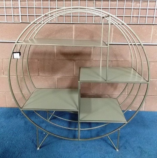 WMC MODERN ROUND DISPLAY SHELF UNIT