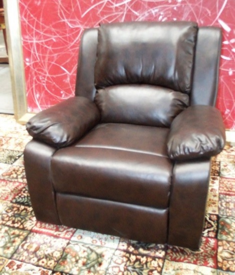 NEW BROWN RECLINER