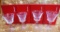 LOT OF 4 SIGNED BACCARAT GLASSES WITH ORIGINAL BOXES