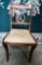 ANTIQUE ARMLESS CHAIR