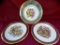 LOT OF THREE PORCELIAN PLATES