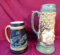 PAIR OF COLLECTIBLE BEER STEINS