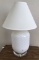 MURANO GLASS WHITE LAMP