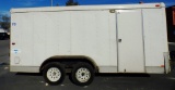 ENCLOSED DOUBLE AXLE UTILITY TRAILER (1 0F 2) (T3)