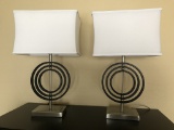 PAIR OF MATCHING LAMPS FROM BROYHILL