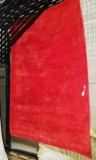 NEW 8' BY 11' RED AREA RUG
