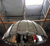 NEW DESIGNER CHANDELIER  BY AIDEN GRAY  - CHROME DOME