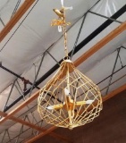 NEW DESIGNER CHANDELIER  BY AIDEN GRAY  - GOLD COLOR