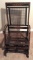 ANTIQUE ROCKING CHAIR WITH CANE BACK  - MUST SEE