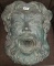 ANTIQUE BRONZE WALL FACE FOUNTAIN