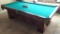 GORGEOUS POOL TABLE BY CHESTERMAN CO. HAWKEYE CUSHIONS