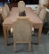 FORMAL DINING ROOM SET - TABLE & 6 CHAIRS - LIKE  NEW CONDITION