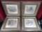 SET OF (4) THE FRANKLIN MINT 