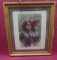 GOLD FRAMED SIGNED VICTORIAN PRINT - SEE PICS FOR DETAILS