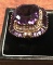 14K YELLOW GOLD, AMETHYST & DIAMOND RING - JUST GORGEOUS RING