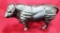 CAST IRON BULL BANK/DOOR STOPPER - 12