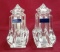 MARQUIS BY WATERFORD CRYSTAL SALT & PEPPER SHAKERS