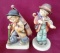 (2) HUMMEL FIGURINES  - MUSICIANS