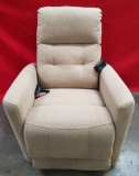 LIKE NEW POWER RECLINER LIFT CHAIR  - TAN COLOR